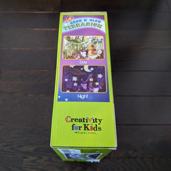 Grow N' Glow Terrarium, Faber-Castell, kids science kit, STEM - Picture 7 of 10